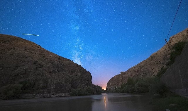 Erzincan'da gökyüzü şöleni: Perseid meteor yağmuru başladı