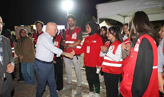 Erzurum Kızılay'dan gençlere afet bilinçlendirmesi