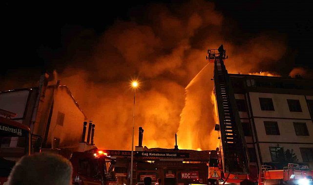 Erzurum Valisi Mustafa Çiftçi'den yangınla ilgili açıklama