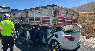 Erzurum'da trafik kazası: 1 ölü