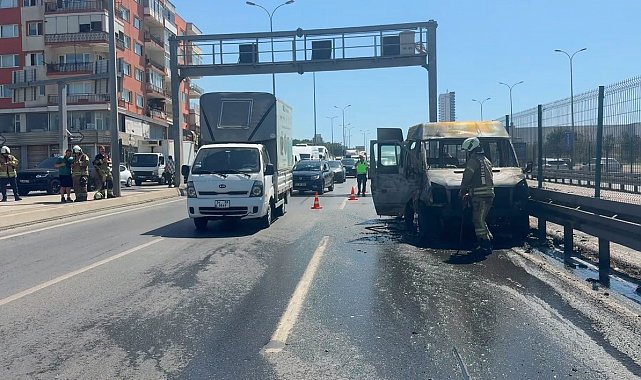 Esenyurt E5'te korku dolu anlar