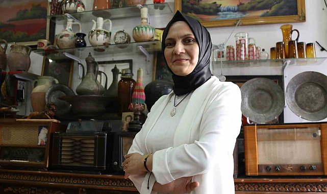 Eşinden bulaşan merak kadın girişimciyi antikacı yaptı