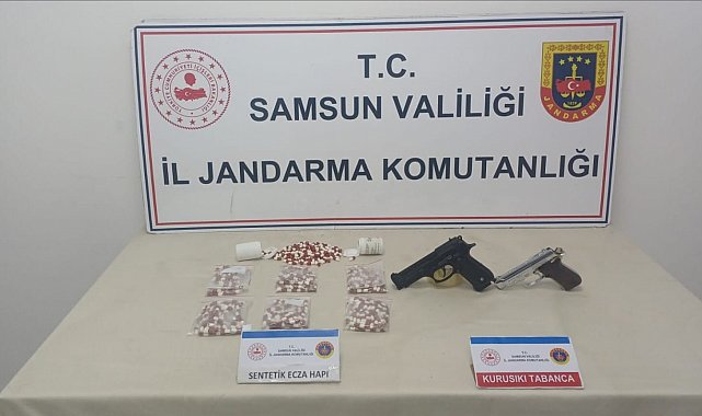 Evinde uyuşturucu hap ele geçen şahıs tutuklandı
