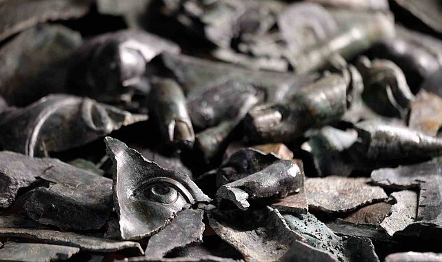 Evine dönen "Marcus Heykeli" ilk kez Cumhurbaşkanlığı Külliyesi'nde görücüye çıkıyor