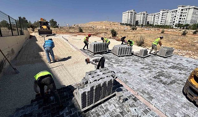 Eyyübiye Batıkent'te yeni okul yolları açılıyor