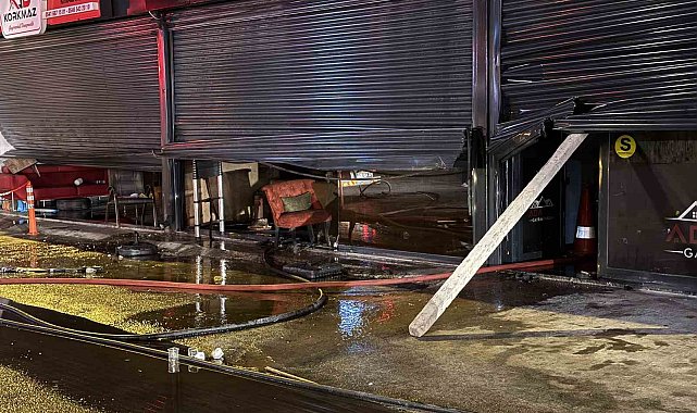 Faciaya ramak kala... Bilinçsizce yakılan ateş, 4 dükkana felaketi yaşattı