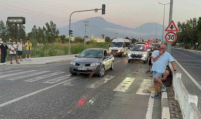 Fethiye'de kadına çarptıktan otomobille üzerinden geçmeye kalkan sürücü tutuklandı