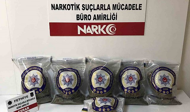 Fethiye'de uyuşturucu operasyonu: 3 tutuklama