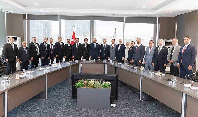 Gaziantep MÜSİAD'dan genel merkeze ziyaret