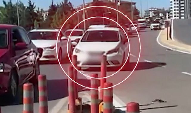 Gaziantep'te 'kaynak' yapan 67 sürücüye 66 bin TL ceza