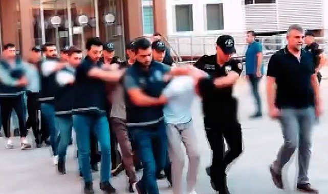 Gaziantep'te esnafı hedef alan organize örgüte operasyon: 9 gözaltı