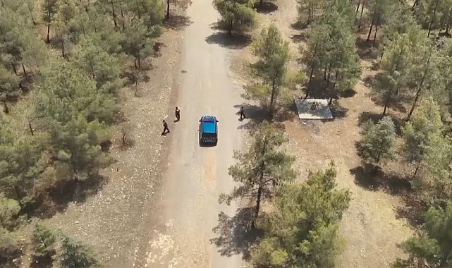 Gaziantep'te jandarmadan orman yangınlarına karşı sıkı denetim