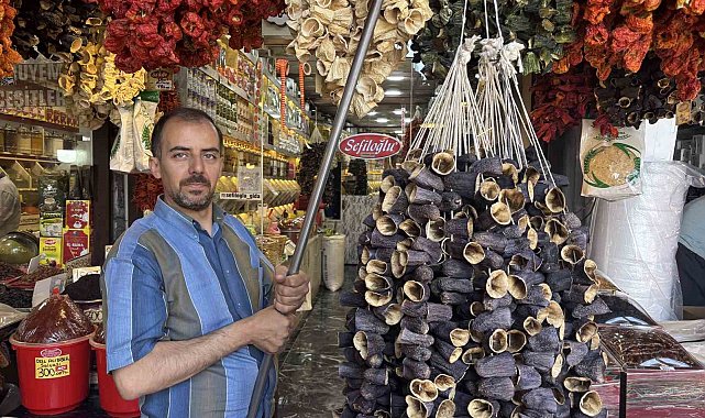 Gaziantep'te yeni mahsul kurutmalıklar tezgahlarda