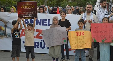 Gazze için Siirt'te ses yükseldi: "Sessizlik ihanettir"