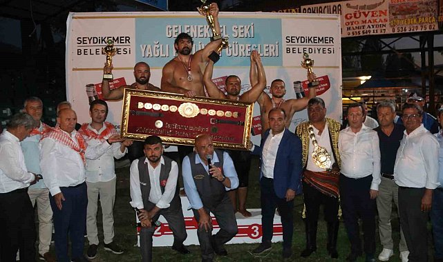 Geleneksel Yayla Seki Yağlı Güreşleri'ni 'Koç' kazandı