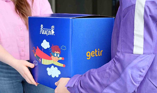 Getir'den KAÇUV'un Umutlu Kutular projesine destek