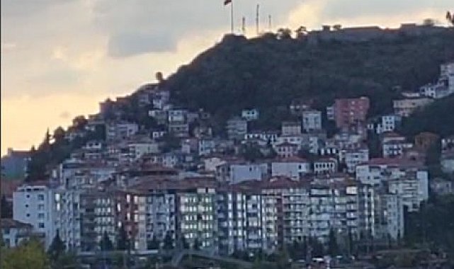 Giresun açıklarında kısa süreli hortum heyecanı yaşandı