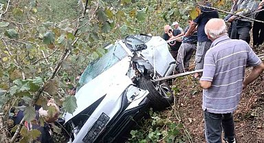 Giresun'da feci kaza: 1 ölü, 2 yaralı