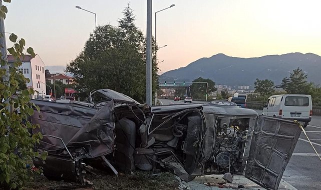 Giresun'da feci kaza: 1 ölü
