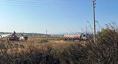 Gömeç yangını kontrol altında