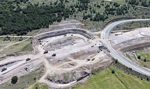 Hacılar-Erciyes yolunda sona doğru