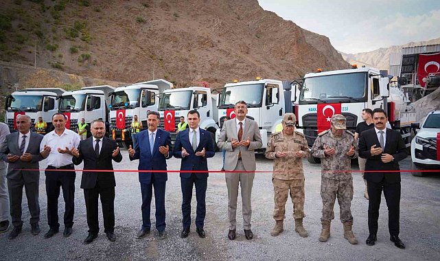 Hakkâri'ye 93 milyonluk araç takviyesi