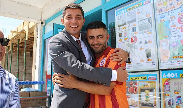 Hamur Kaymakamı Mahir, veda etti