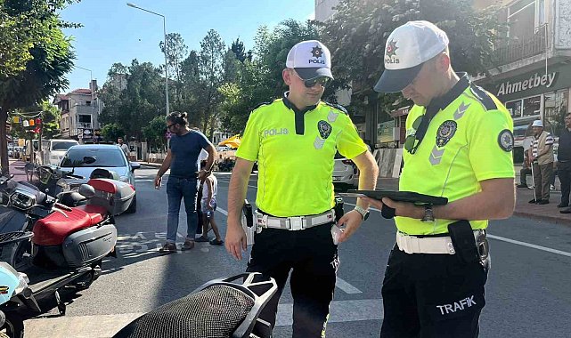 Hayrabolu'da motosiklet denetimi yapıldı