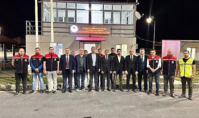 Hayvan Kontrol ve Denetim İstasyonu'nu incelediler