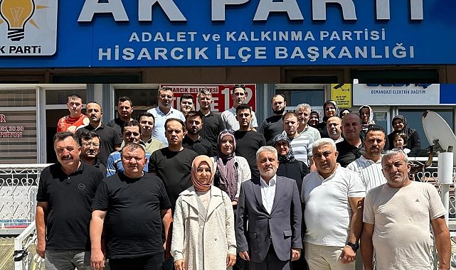 Hisarcık AK Parti'de "Türkiye Yüzyılı Buluşmaları"