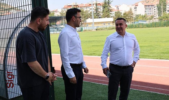 İl Müdürü Demir, Bozüyük'teki spor tesislerini gezdi