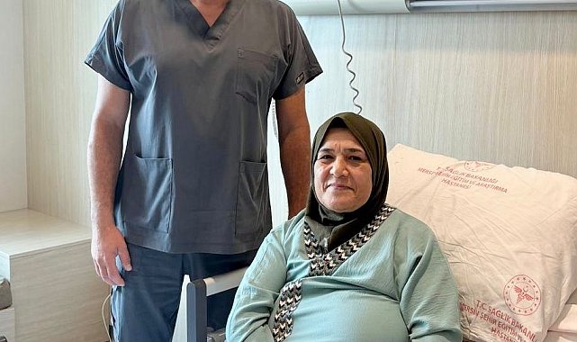 Iraklı hasta Mersin'de şifa buldu