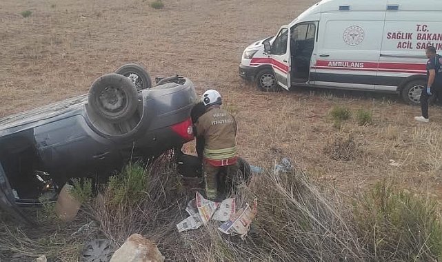 İskenderun'da trafik kazası:2 yaralı