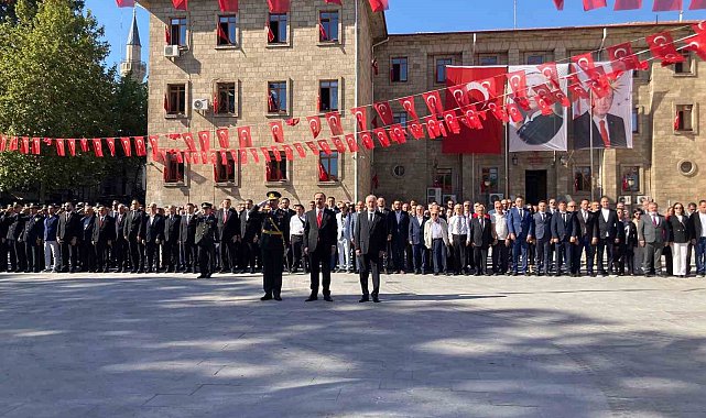 Isparta'da 30 Ağustos Zafer Bayramı'nın 103'ncü yılı coşkuyla kutlandı