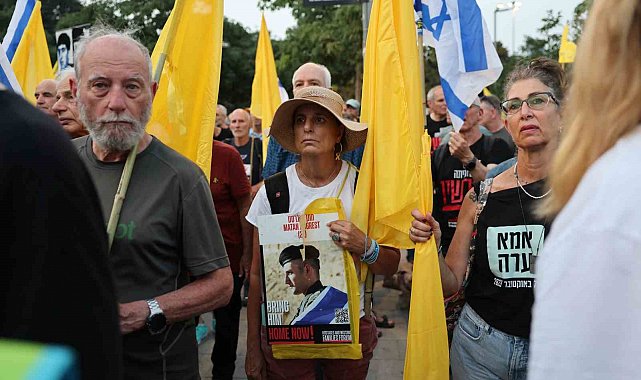 İsrailli emekli ve yedek savaş uçağı pilotları Gazze'nin işgaline yönelik planı protesto etti