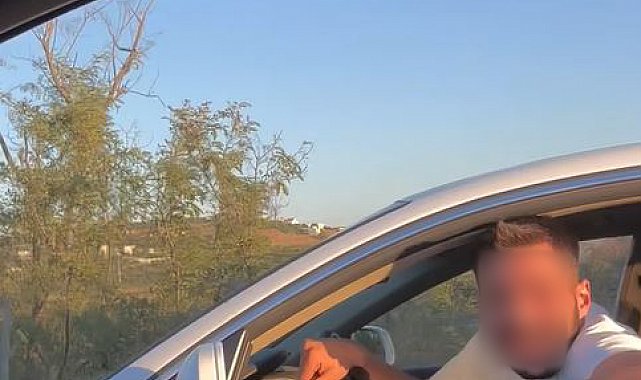 İstanbul'da makas atan sürücü trafiği tehlikeye soktu