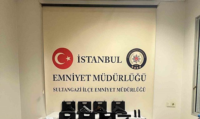 İstanbul'da silah kaçakçısına operasyon