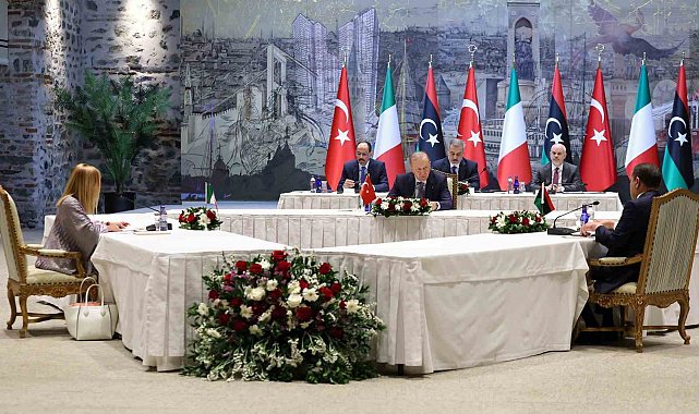 İstanbul'da Türkiye-İtalya ve Libya arasında üçlü zirve