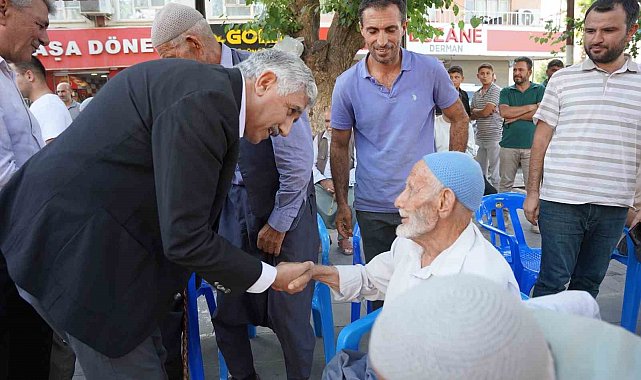 Kahta'da halkla buluşması düzenlendi