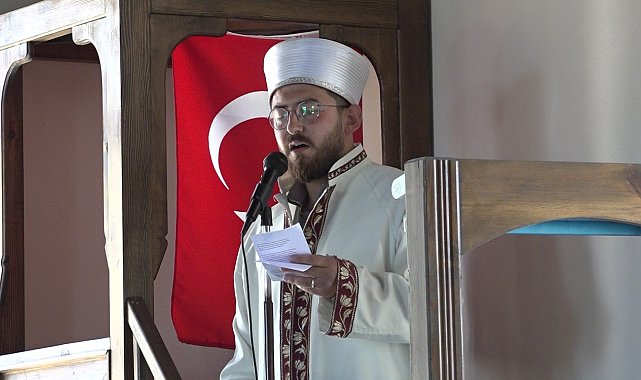 Karacaşehir Camii'nde Osman Gazi'nin ismi yeniden yankılandı