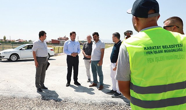 Karatay'da asfalt seferberliği