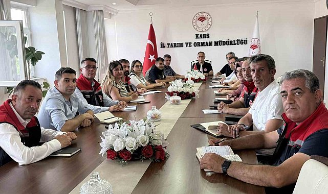 Kars'ta hayvan hastalıklarıyla mücadele toplantısı