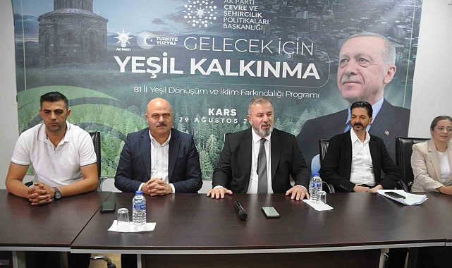 Kars'ta "Yeşil Dönüşüm ve İklim Farkındalığı etkinliği