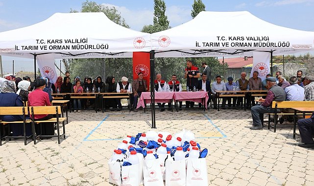Kars'ta Süt Sağımı ve Hijyeni Eğitimi tamamlandı