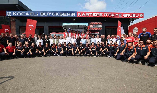 Kartepe'ye yeni itfaiye binası kazandırıldı