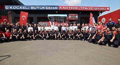 Kartepe'ye yeni itfaiye binası kazandırıldı