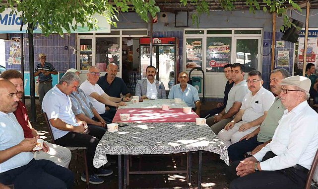 Kaymakam Taşkın Yeniköy'de vatandaşlarla buluştu