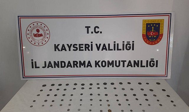 Kayseri'de tarihi eser operasyonu