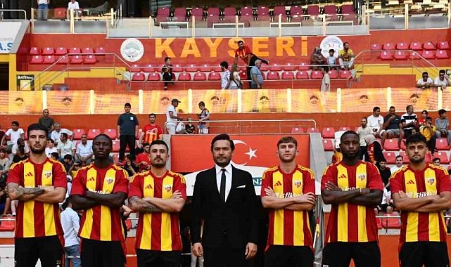 Kayserispor'un yeni transferleri görücüye çıktı