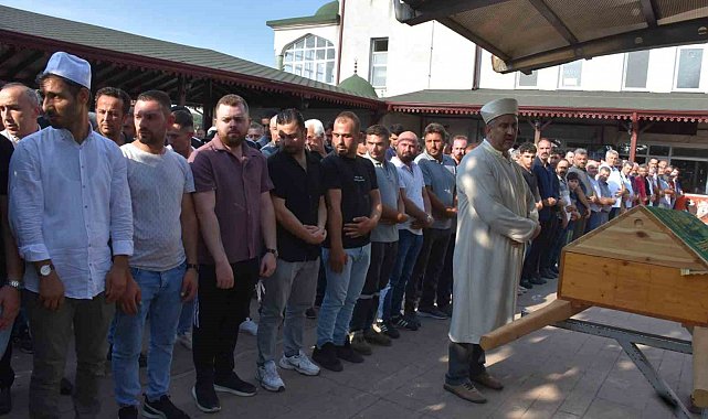 Kazada hayatını kaybeden motosiklet sürücüsü son yolculuğuna uğurlandı